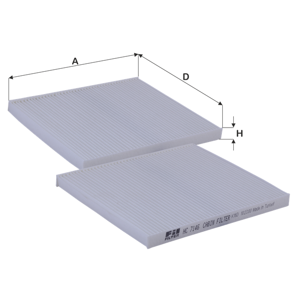 Fil Filtre HC 7146 HC 7146
