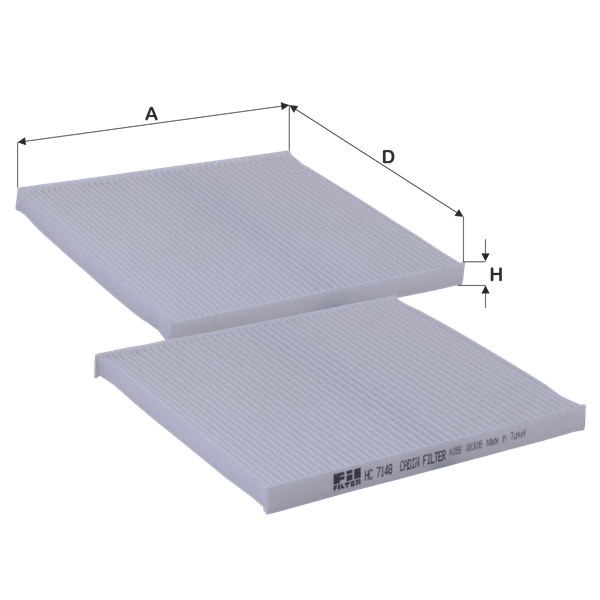 Fil Filtre HC 7148 HC 7148