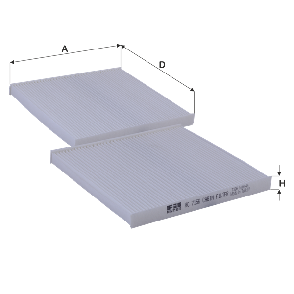 Fil Filtre HC 7156 HC 7156