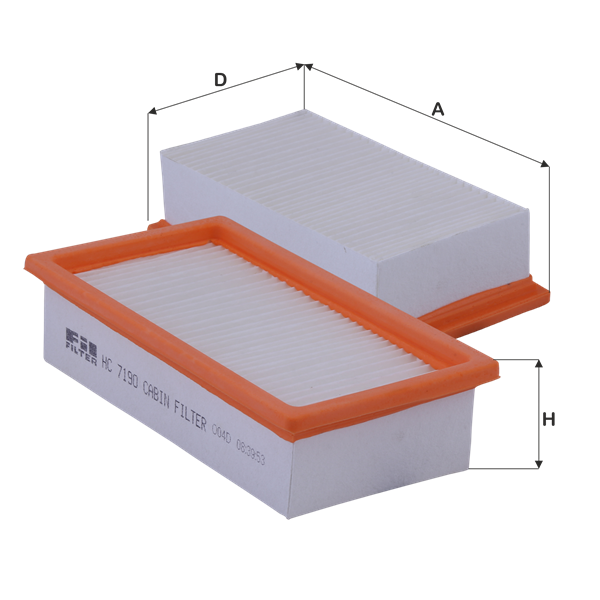 Fil Filtre HC 7190 HC 7190