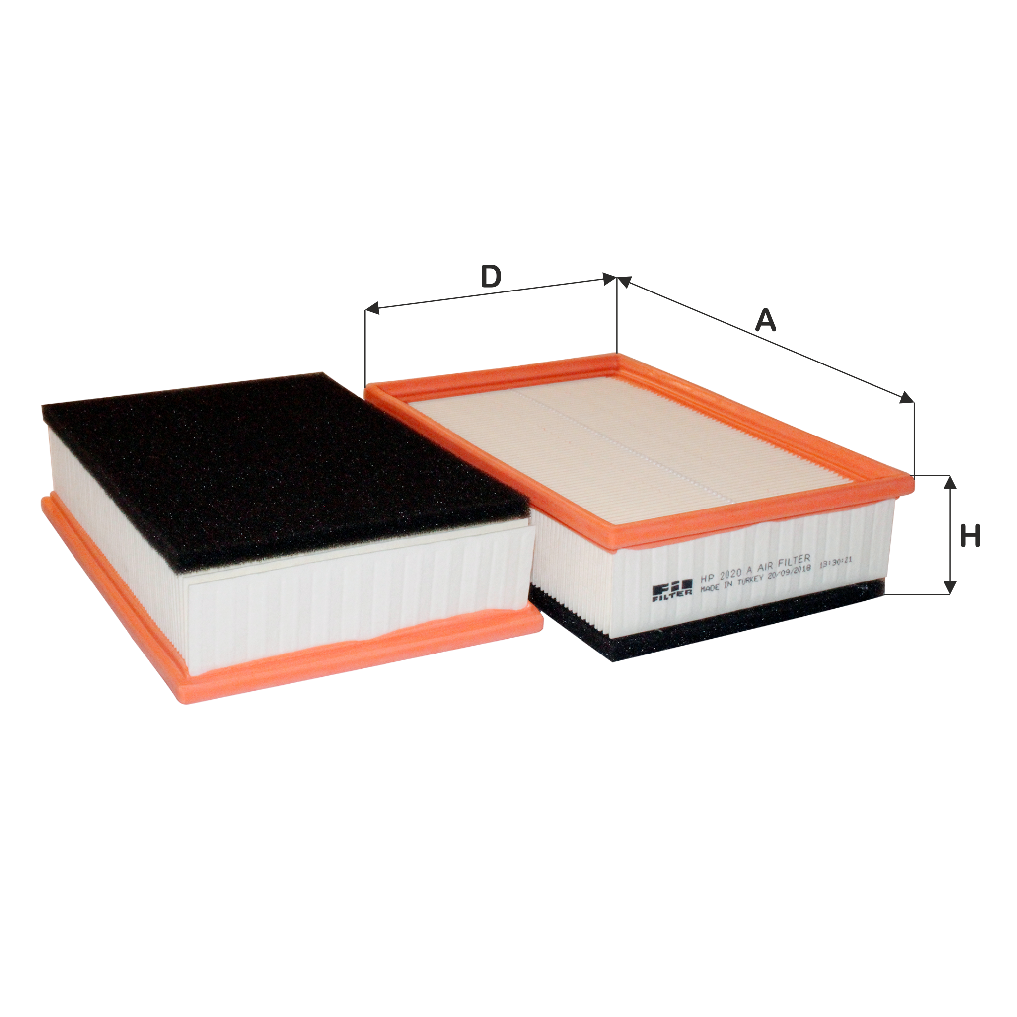 Fil Filtre HP 2020 A HP 2020 A