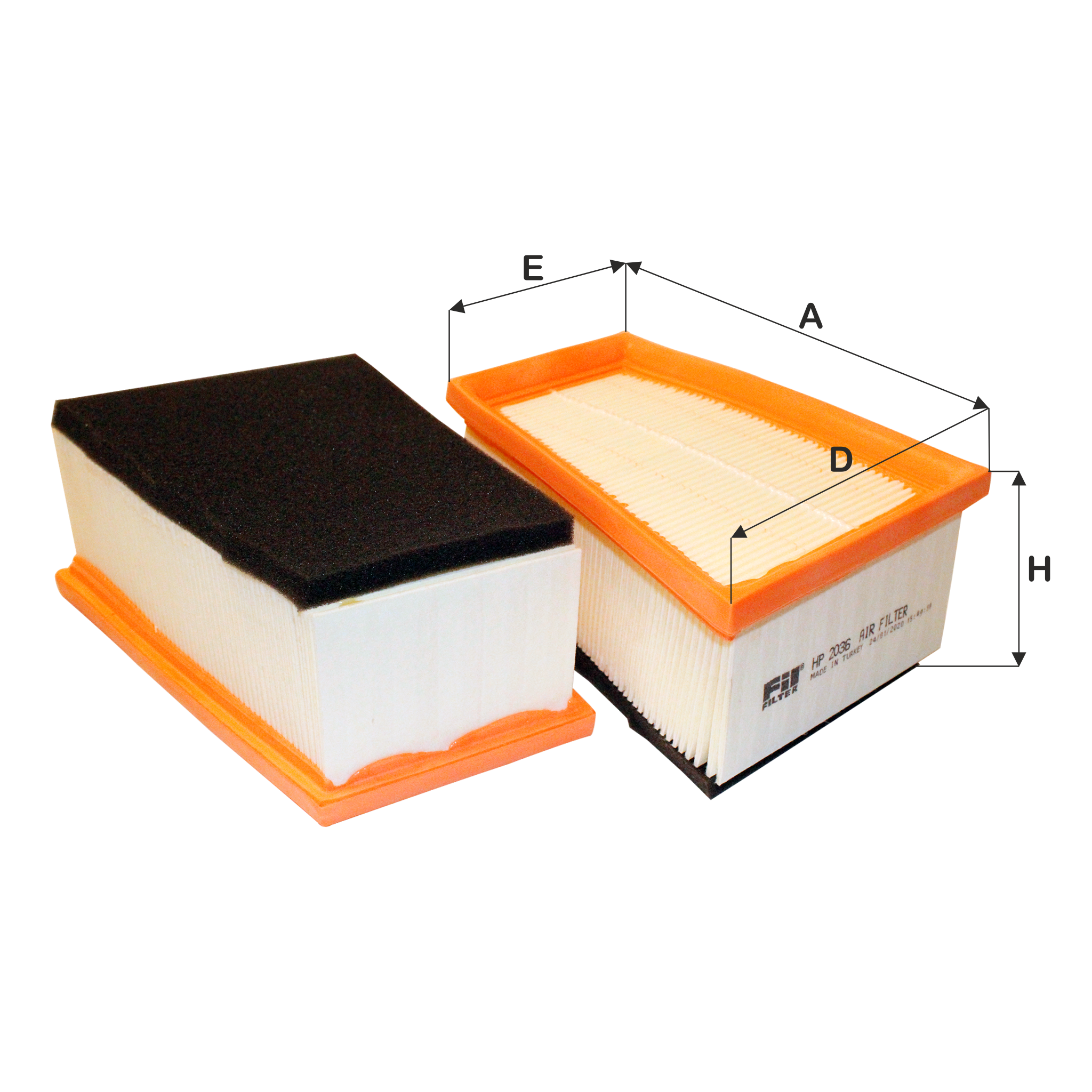 Fil Filtre HP 2036 HP 2036
