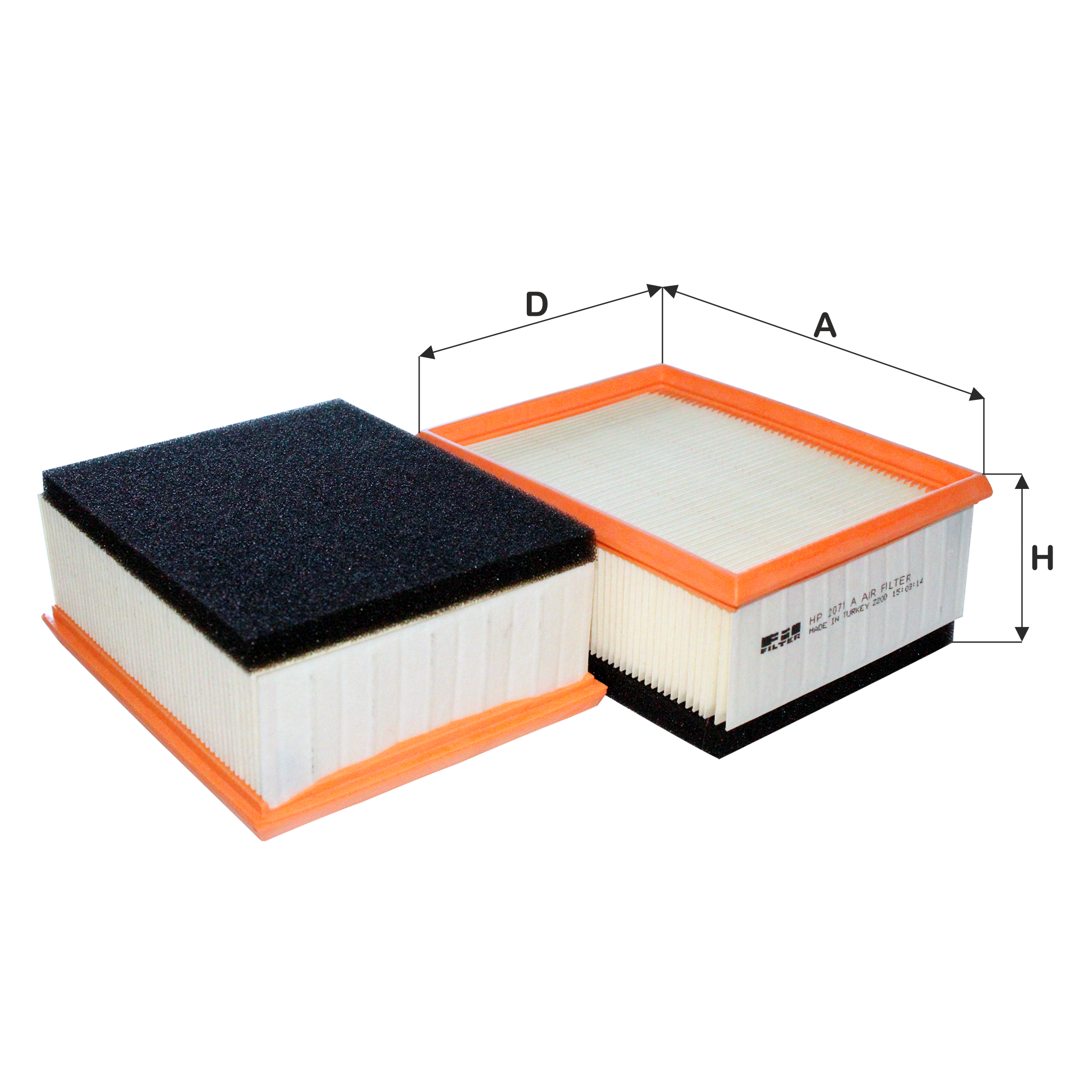 Fil Filtre HP 2071 A HP 2071 A