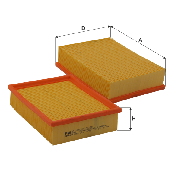 Fil Filtre HP 2083 HP 2083