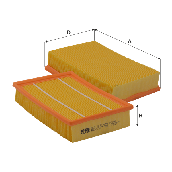 Fil Filtre HP 2161 HP 2161