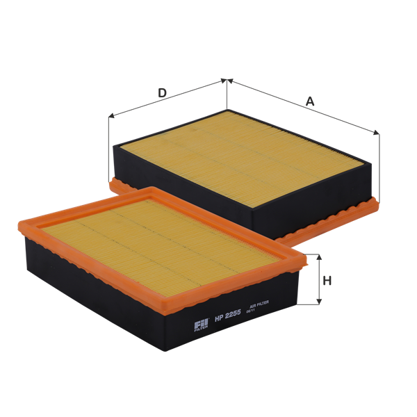 Fil Filtre HP 2255 HP 2255