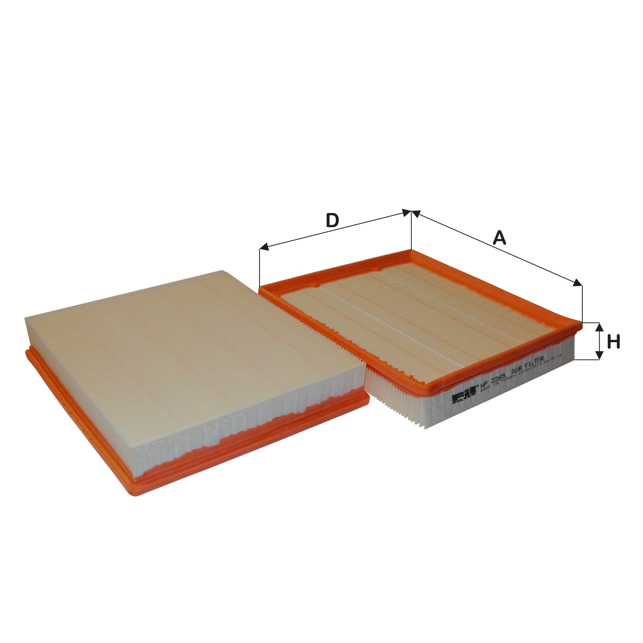 Fil Filtre HP 2269 HP 2269