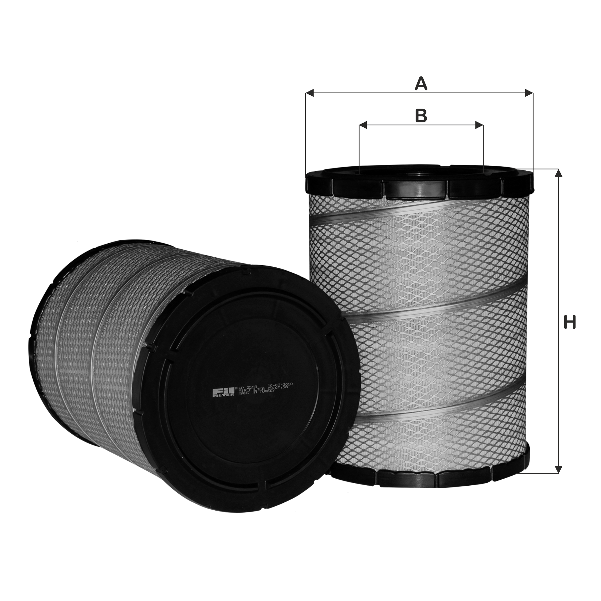 Fil Filtre HP 2523 HP 2523