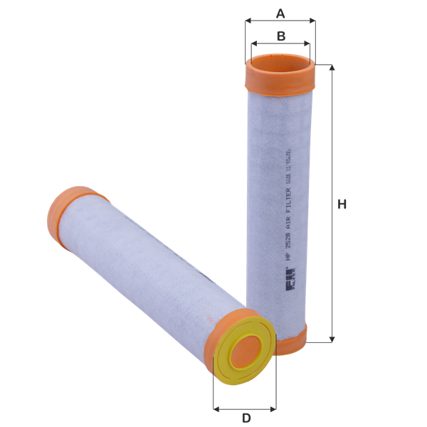 Fil Filtre HP 2528 HP 2528