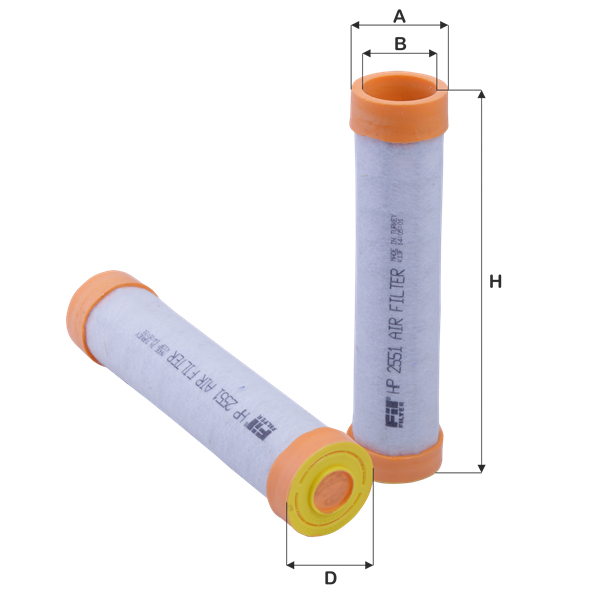 Fil Filtre HP 2551 HP 2551