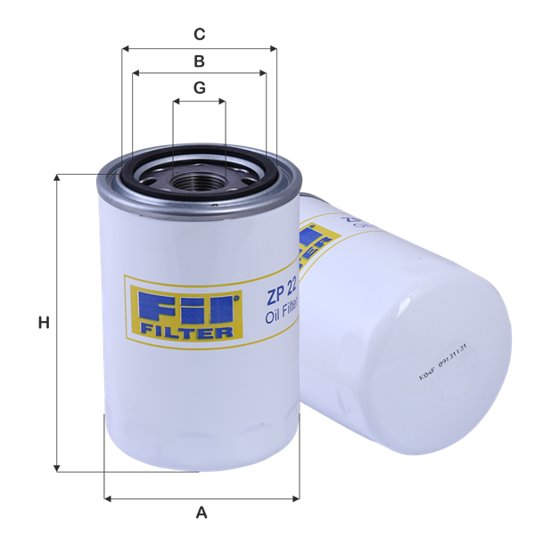 Fil Filtre ZP 22 ZP 22