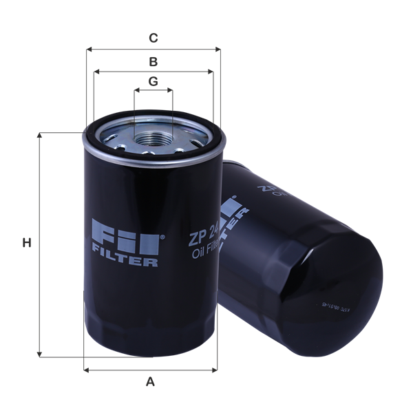 Fil Filtre ZP 24 A ZP 24 A