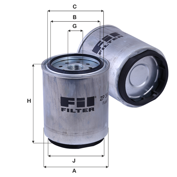 Fil Filtre ZP 3080 AF ZP 3080 AF